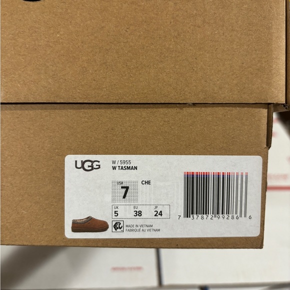 Brand New Ugg Tasman Slipper Chestnut Women Shoe Size 6 - 10 Same Day Shipping - Picture 12 of 13